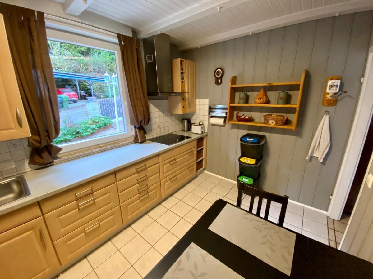 Ferienwohnung Zur Bierliebe - Mit Toller Aussicht Im Herzen Des Schwarzwaldes Hornberg Exterior foto