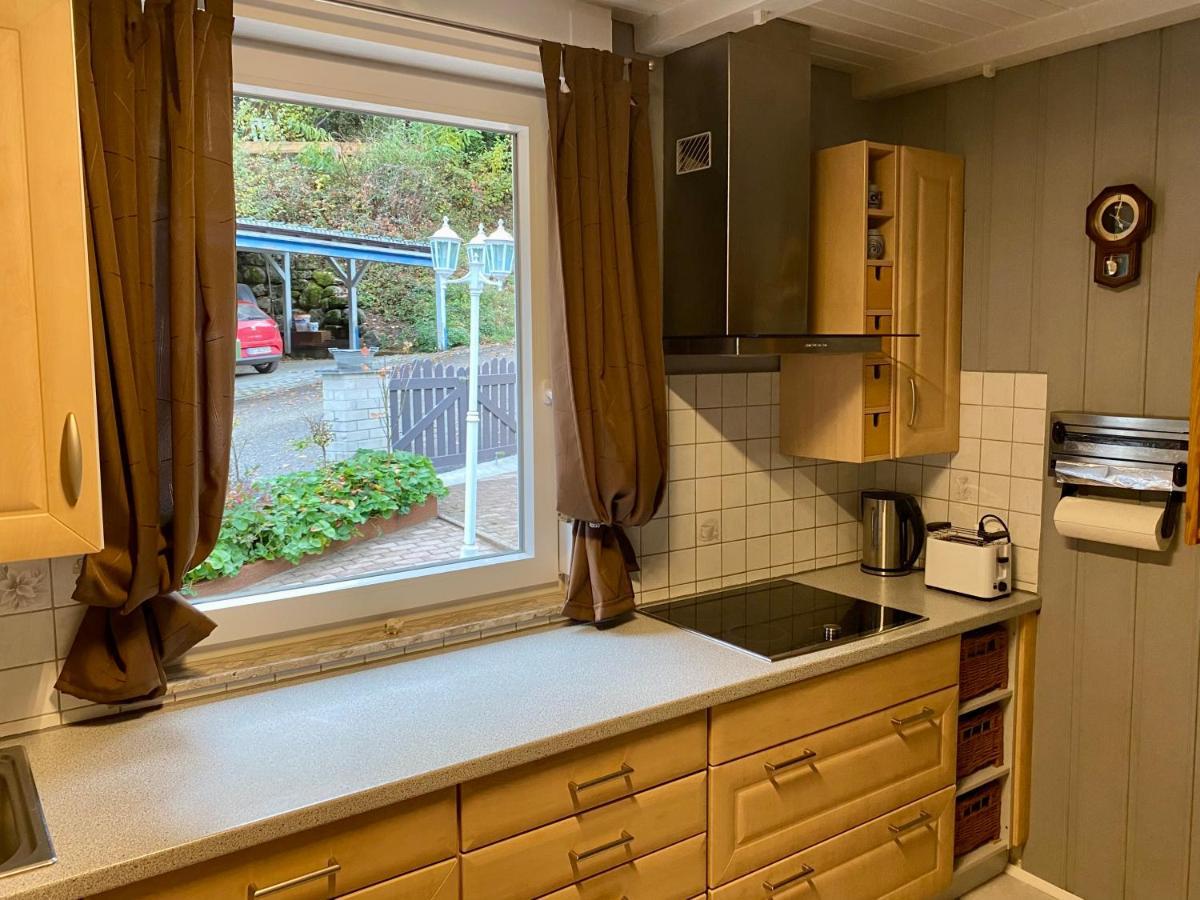 Ferienwohnung Zur Bierliebe - Mit Toller Aussicht Im Herzen Des Schwarzwaldes Hornberg Exterior foto